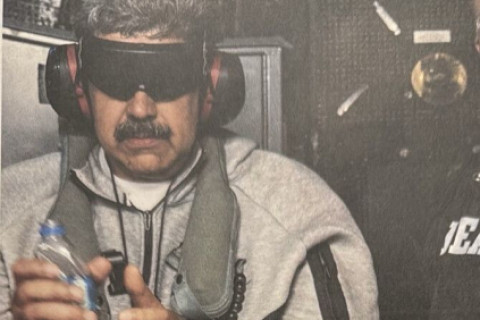 Trump publica foto de Maduro algemado em navio americano