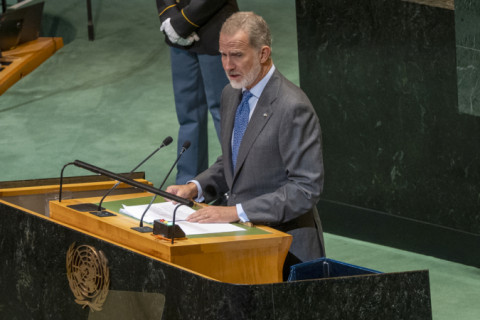 Em discurso na ONU, Rei Felipe VI alerta que mundo vive em conflitos, guerras e tensões e pede urgência à paz