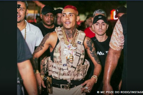 Justiça mantém a prisão do MC Poze do Rodo por 30 dias