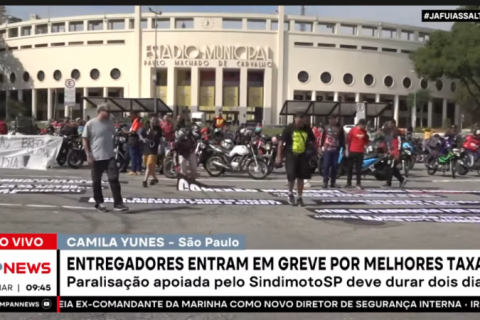 Entregadores de aplicativo entram em greve nesta segunda-feira