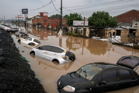 Nível dos rios volta a subir no Rio Grande do Sul e gera alerta para risco de ‘inundações severas’