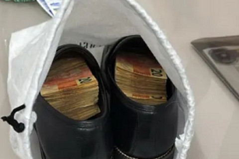 PF acha dinheiro vivo dentro de par de sapatos do primo de Elmar Nascimento