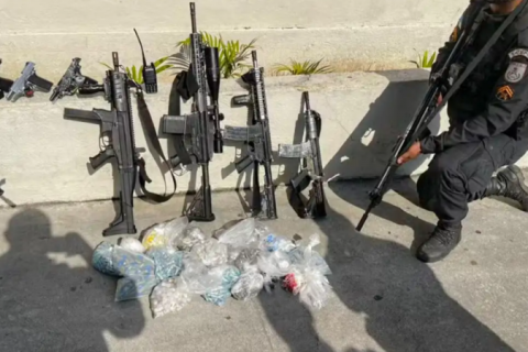 PM apreendeu 500 fuzis em ações contra o crime organizado ao longo deste ano