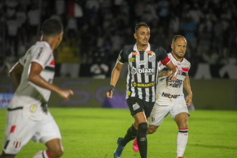 Santos vence Botafogo-SP com golaço de Otero na estreia do Paulistão