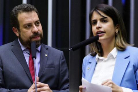 Justiça determina que post de Boulos com pesquisa que omite Tabata seja apagada das redes sociais