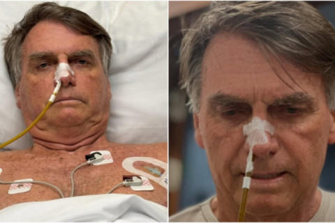 Bolsonaro diz que está ‘sem febre e com a pressão arterial controlada’, mas permanece na UTI sem previsão de alta