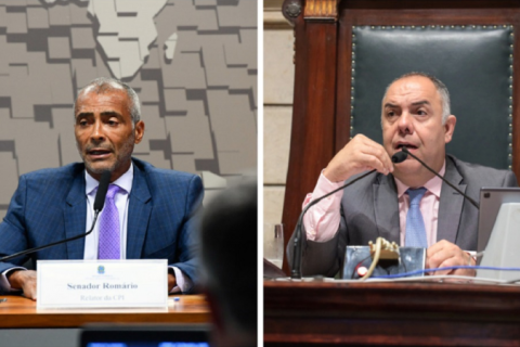 Romário e Marcos Braz são investigados por suposto esquema de desvio de dinheiro em projetos esportivos