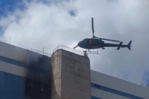 Incêndio atinge edifício-sede do Conselho Federal da OAB, em Brasília