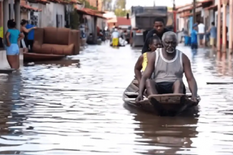 Maranhão tem 1.031 famílias desabrigadas devido às fortes chuvas