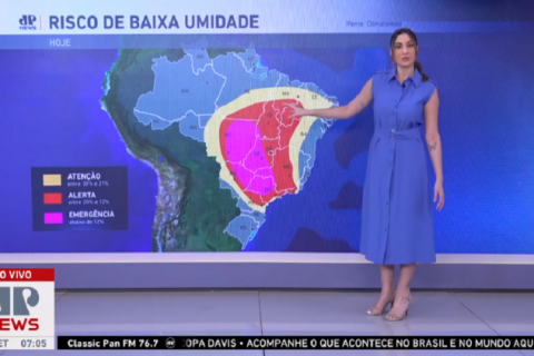 Grande parte do Brasil segue com tempo seco e altas temperaturas nesta sexta