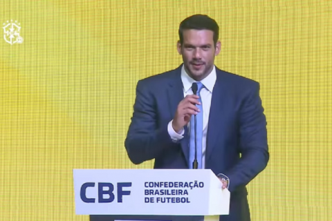 Samir Xaud é eleito oficialmente novo presidente da CBF
