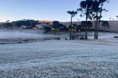 Rio Grande do Sul tem possibilidade de geada nesta segunda-feira