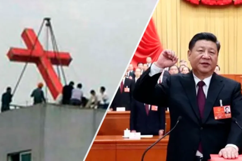 Perseguição religiosa: Regime Comunista Chinês substitui imagens de Jesus e Virgem Maria por Xi Jinping